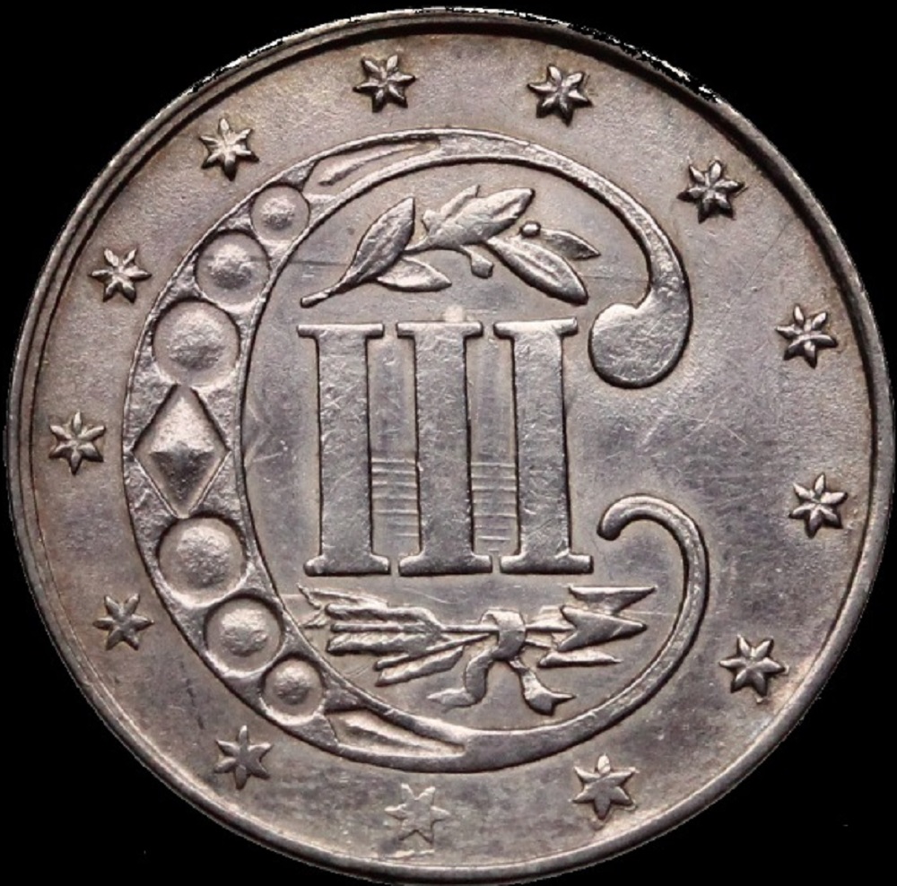 1861-Civil-War-Date-Three-Cent-Silver